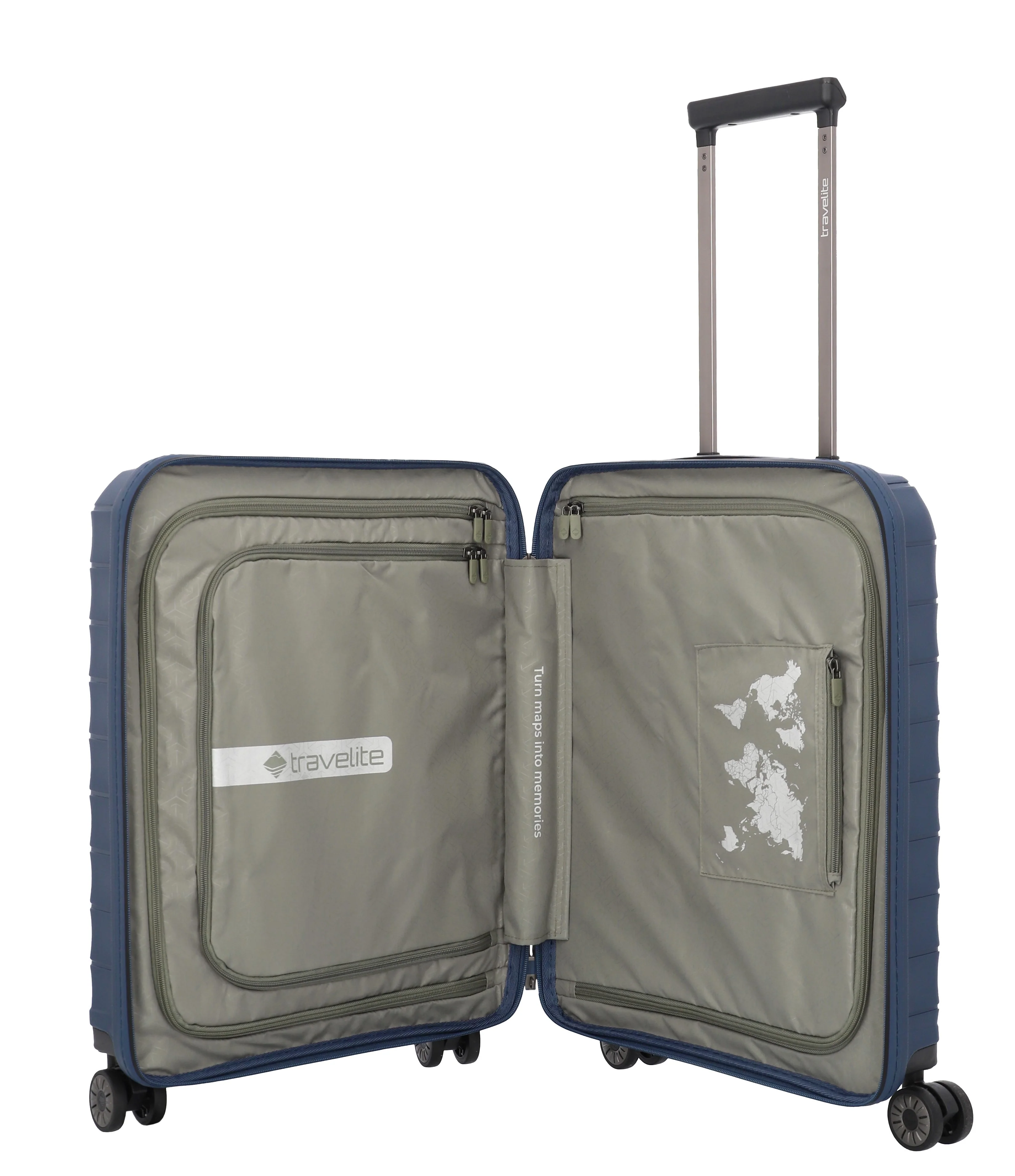 TRAVELITE MALETA DE CABINA MOOBY 55CM DE POLIPROPILENO RECICLADO - Image 4