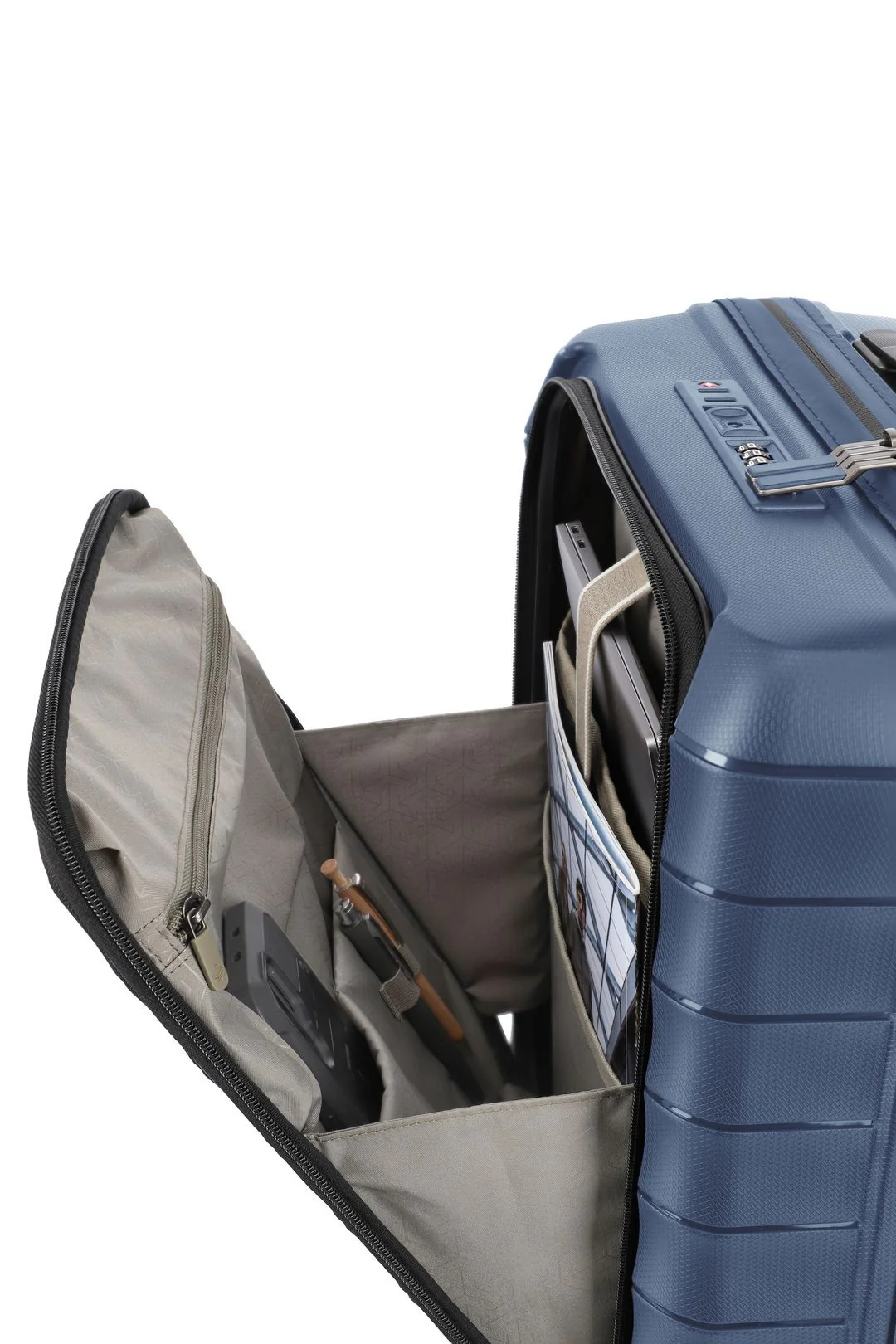 TRAVELITE MALETA DE CABINA MOOBY CON BOLSILLO PARA PC 55CM DE POLIPROPILENO RECICLADO - Image 4