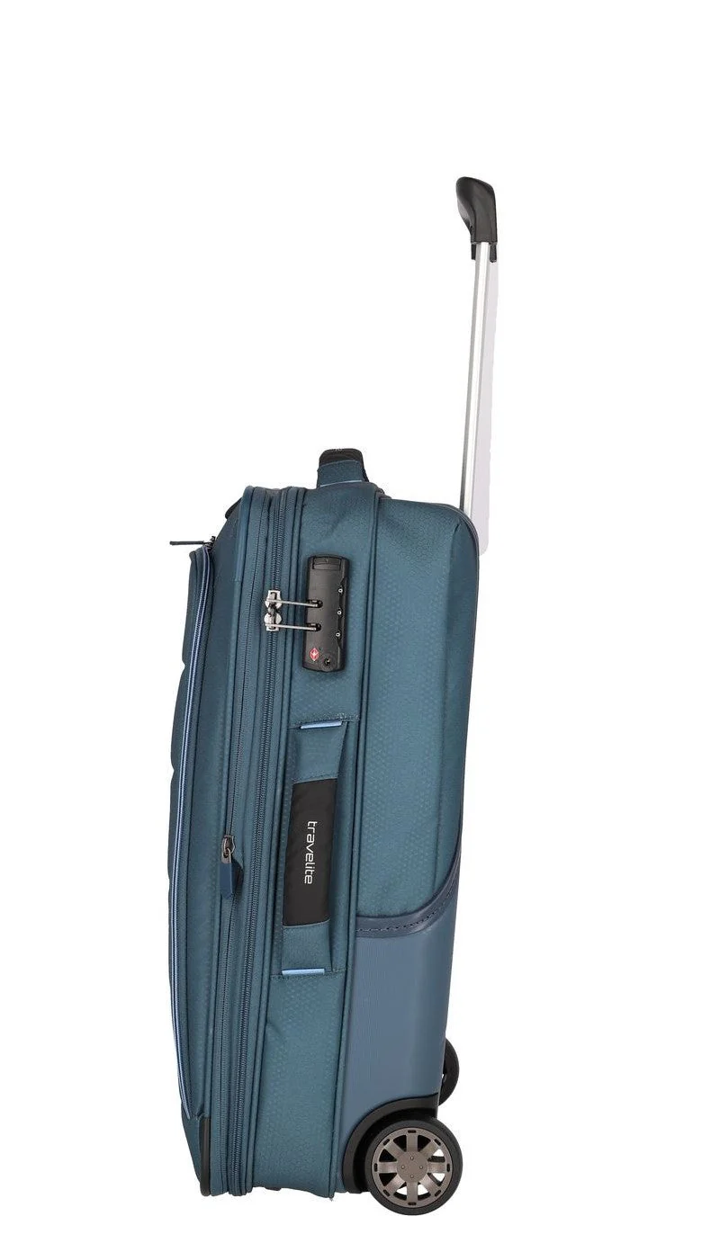 TRAVELITE MALETA HYBRIDA DE CABINA EXTENSIBLE 2R SKAII -  2 MATERIALES - Image 3