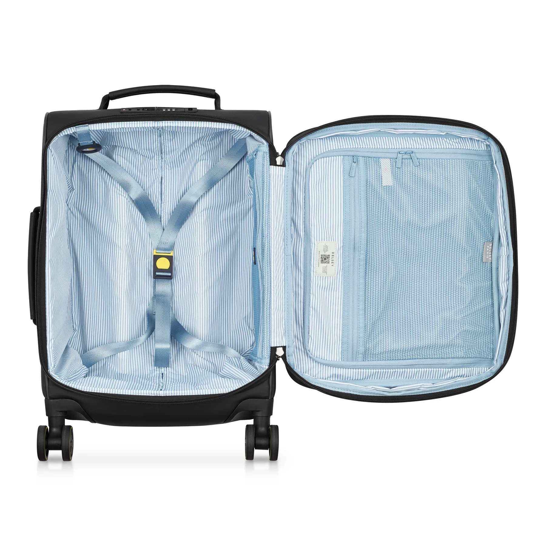 DELSEY TURENNE SOFT TROLLEY CABINA EXPANDIBLE 55CM - Image 5