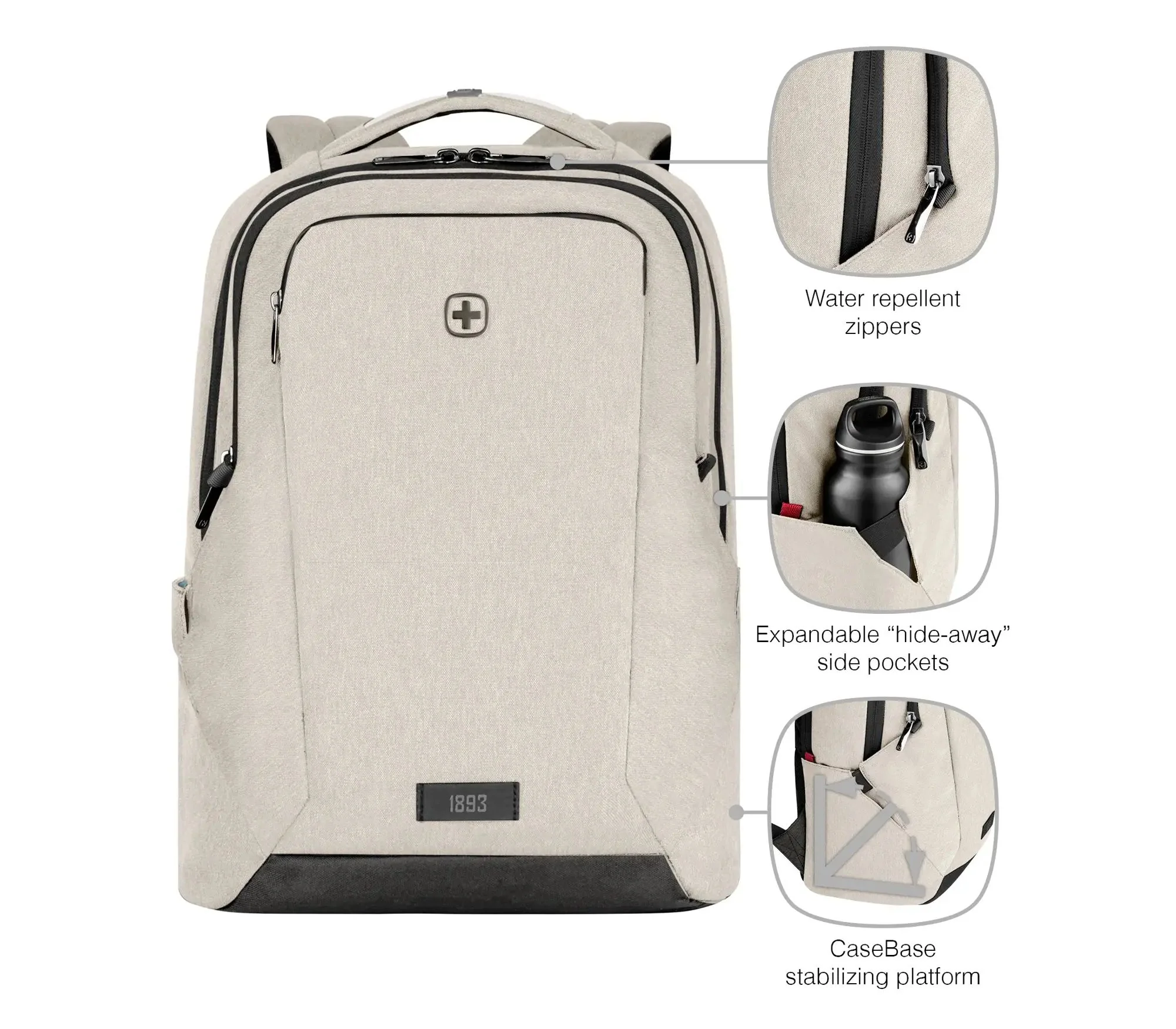 WENGER MX PROFESSIONAL Mochila para Portátil de 16" Sand - Image 9